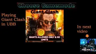 Playing Giants Clash in the Roblox game UBB (Ultimate Bathroom Battle)