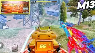 THIS M13 LOADOUT HAVE NO RECOIL + FAST KILLING 🤯| BEST M13 GUNSMITH CODM BR