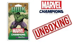 MARVEL CHAMPIONS | UNBOXING HULK