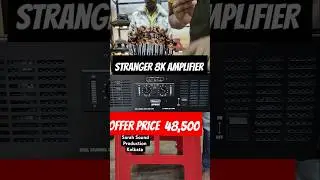 Stranger 8K Amplifier Price #djmarketkolkata #amplifier #stranger #djsound #bass #djsetupprice