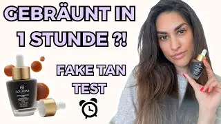 neuer SELBSTBRÄUNER fürs GESICHT - IN NUR 1 STUNDE?! / SELF TAN DROPS GOCCE MAGICHE | Angela Mel