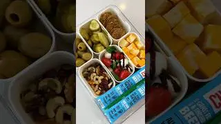 Charcuterie Snack Box 🫒 #chompspartner #restock #asmr #snackbox #snacks #satisfying #fyp #shorts