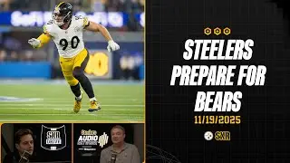 Steelers Prepare For Bears | SNR Drive (Nov.19) | Pittsburgh Steelers