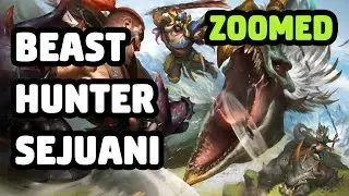 BEAST HUNTER SEJUANI SKIN ZOOMED SPOTLIGHT - LEAGUE OF LEGENDS