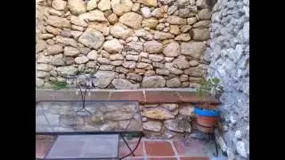 Restored village house in the old quarter of Alhama de Granada, Andalusia