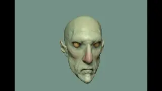 Sculpting a  goblin head in zbrush  tutorial with Sam Greenwell