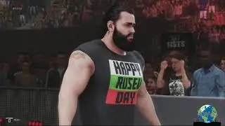 #Rusev Entrance in All WWE Videogames (Included #WWE2K20)