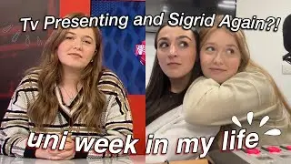 Week in the life as a broadcast journalism student? + SIGRID CONCERT AGAIN?!