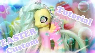 EASTER My Little Pony Custom Tutorial Custom OC Pony by MLPcandy