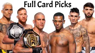 My Full Card Predictions & Breakdown For UFC 300