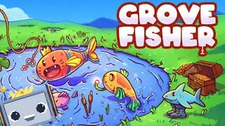 Fishing fish, and sometimes cookies? [Grove Fisher] Gameplay! part 1