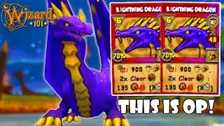 Wizard101 Уровень 170 Fire PvP: *НОВЫЙ* Слияние молниеносных драконов готово!