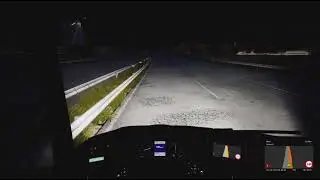 ASMR Fernbus Simulator – Nachtfahrt von Warschau nach Wien 🌙 | Entspannung & Motorensound