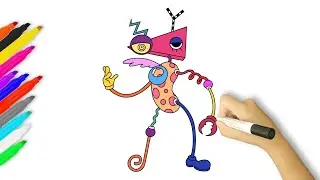 How to Draw Zooble | The Amazing Digital Circus