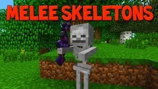 Minecraft Mods - Melee Skeletons Mod [1.5]