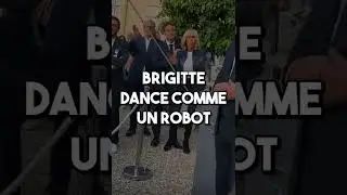 Brigitte Macron danse comme un robot &agrave; l'Elys&eacute;e