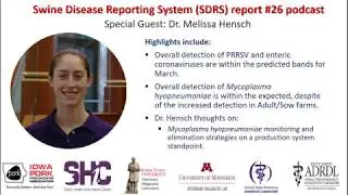 Swine Disease Reporting System - Report 26
