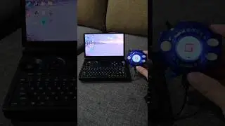 Charging digivice color kat gpd win mini #shorts #digimon #digivice #malaysia #bandai #gpdwinmini