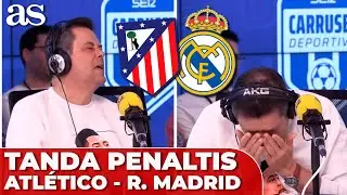 TOMÁS RONCERO y la TANDA DE PENALTIS del ATLÉTICO DE MADRID vs. REAL MADRID de la CHAMPIONS LEAGUE