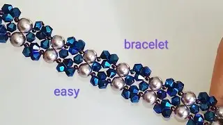 Tutorial: bracelet. DIY. Красивый браслетик. Простой узор