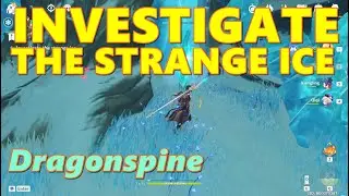 Investigate The Strange Ice | Genshin Impact