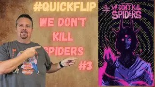 WE DON'T KILL SPIDERS #3 Black Caravan Scout Comics #QuickFlip Comic Review #shorts