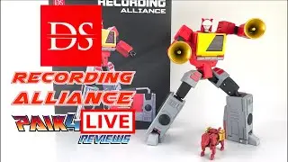Transformers Deformation Space DS-02 Recording Alliance (Blaster) // Paik4Life Reviews