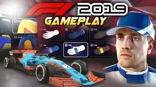 NEW F1 2019 Gameplay - PLAYER & CAR CUSTOMIZATION, SHOWROOMS & MORE!