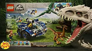 Jurassic World LEGO Gallimimus and Pteranodon Breakout 75940 Unboxing Speed Build 2020