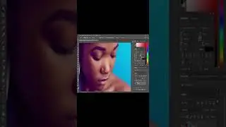 Remove Dust or Spot From Face in Adobe Photoshop #shorts। remove dust #short