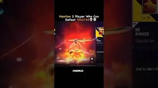 😯 Who Can Defeat Raistar in Free Fire🔥 #Raistar #FFProPlayers #ffshorts #FFShorts #fyp #ff #shorts