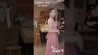 Convertible Dress 5 Hot Dress Styles 🔥 #bridesmaiddresses #bridal #chiffondress #convertibledress