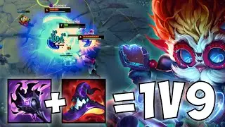 Ce combo d'Heimerdigner peut facilement 1v2 Kayn et Cho'Gath