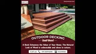 Outdoor Decking -  Real Wood | Real Wood Deck | Decking ideas | Outdoor Deck | Decking