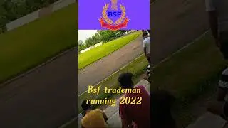 BSF trademan running 2022 Jai hind