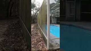 Pool Cage Cleaning