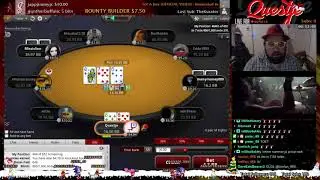 Pro Streamer Auto-Calls Underpair on Money Bubble! - PokerStars Online Twitch Stream Best Moments