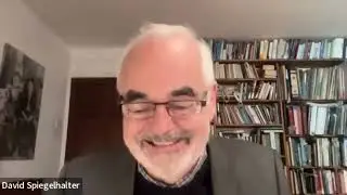 Bookshop Barnie with David Spiegelhalter on 