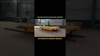 battery powered rail transfer cart  #transportation #railtransfercart