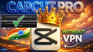 Capcut Pro New Update | All Problem Solved | Too Many People Using This Feature, No Internet Problem
