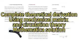IYPT 2025-1 Invent Yourself: Paper Boomerang complete theory + simulation share
