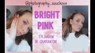 🌸 BRIGHT PINK EYE TUTORIAL 🌸 BB EYN bright palette | @photography_souckova