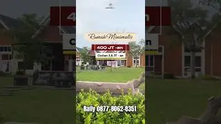 Rumah minimalis Rp 400 jutaan, cicilan 2,5 jutaan 2 kamar | 1 kamar mandi Yuk buruan booking