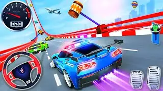 Police Car Driving Stunts Racing - Impossible Ramp Car Simulator - Android GamePlay #2