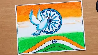 Independence day Drawing/Independence day Drawing very easy/Independence day 2021