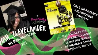 UFL  GUEST DUANE SHIRDEN  DAD OF RB JADEN SHIRDEN OF BRAHAMAS AND FORMER MICHIGAN PANTHERS