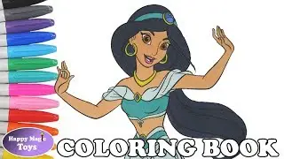 Disney Princess Jasmine Coloring Book Pages Aladdin Princess Jasmine Coloring Page Kids Art