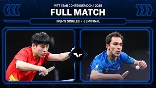 FULL MATCH | Wen Ruibo vs Hugo Calderano | MS SF | WTT Star Contender Doha 2026