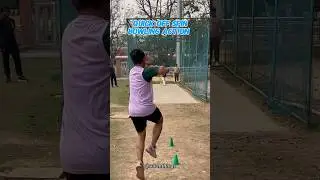 QUICK ARM OFF SPIN BOWLING #shorts #cricket #bowling #minivlog