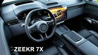 Step Inside the 2025 Zeekr 7X &ndash; Tech-Luxe electric mid-size SUV